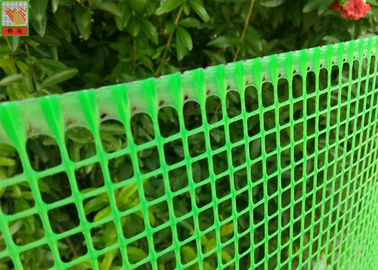 Plastik Bahçe Mesh Netleştirme Çit, Bahçe Koruma Netleştirme Yeşil Renk
