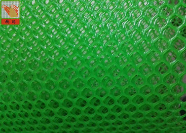 HDPE Extruded Plastic Netting Hexagonal Hole Wire Mesh Fencing For Chickling